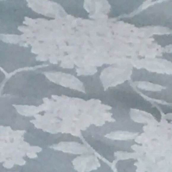 x12 WATERFORD Blue Hydrangea Jacquard Dinner Napkin Set Floral Easter Spring - Picture 9 of 9